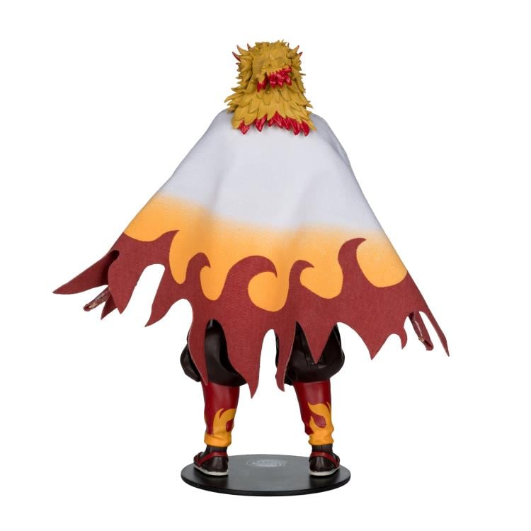 Demon Slayer: Kimetsu no Yaiba Kyojuro Rengoku (Ver.2) 7" Action Figure Gallery Image 9