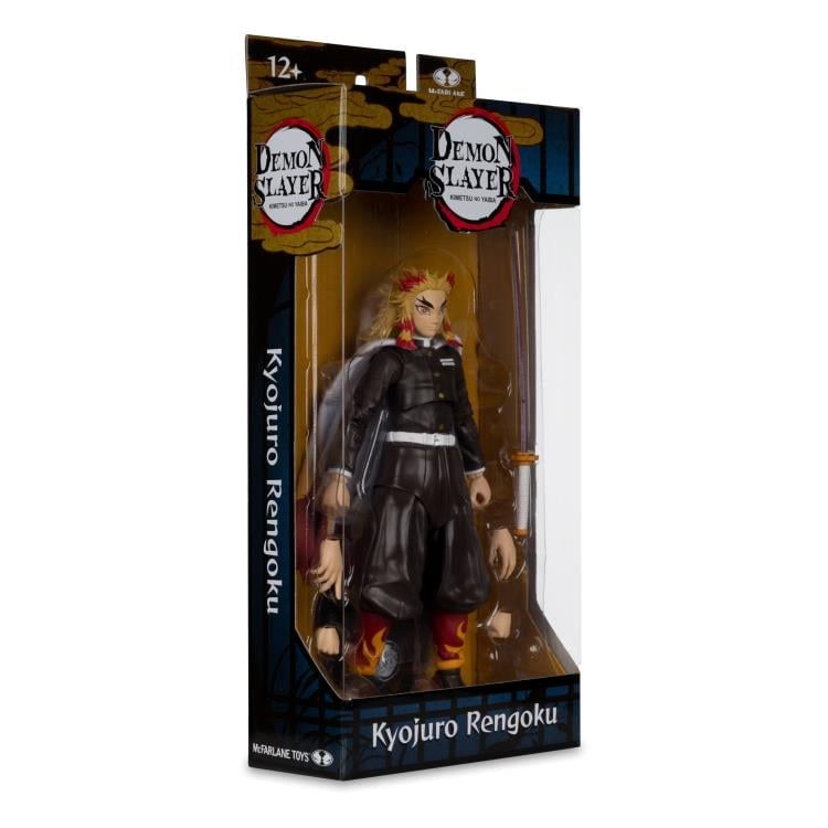 Demon Slayer: Kimetsu no Yaiba Kyojuro Rengoku (Ver.2) 7" Action Figure Gallery Image 14