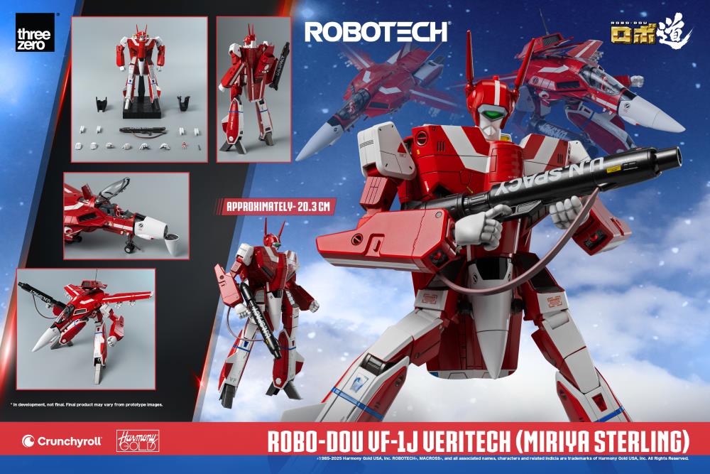 Robotech ROBO-DOU VF-1J Veritech (Miriya Sterling) Action Figure Gallery Image 17