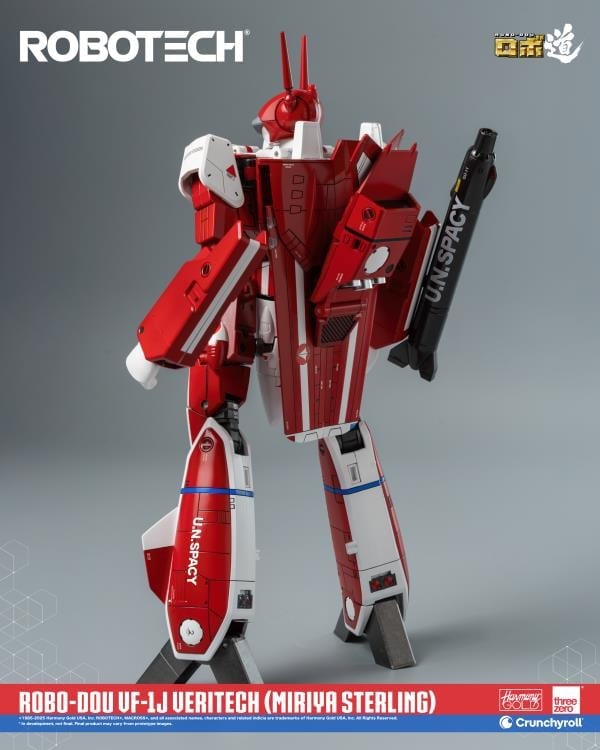 Robotech ROBO-DOU VF-1J Veritech (Miriya Sterling) Action Figure Gallery Image 5