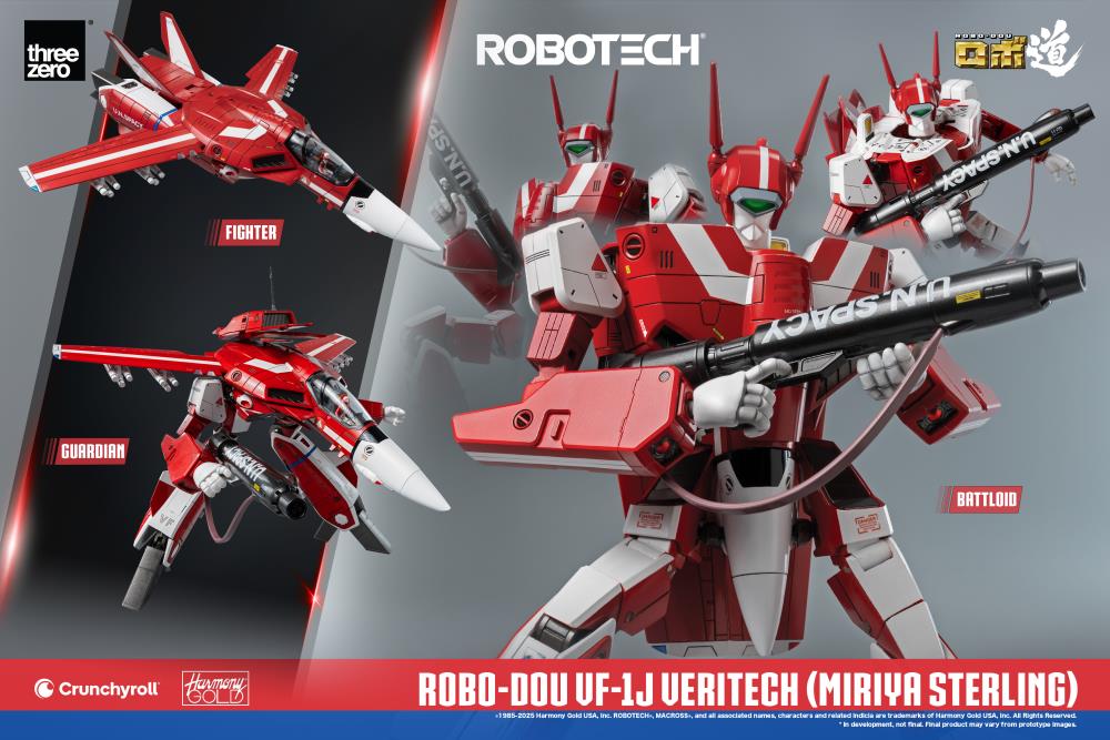 Robotech ROBO-DOU VF-1J Veritech (Miriya Sterling) Action Figure Gallery Image 16