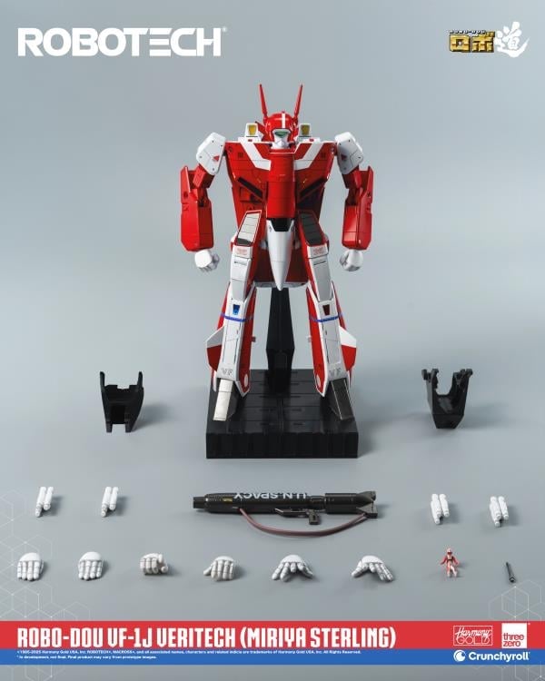 Robotech ROBO-DOU VF-1J Veritech (Miriya Sterling) Action Figure Gallery Image 15