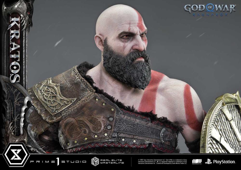 God of War: Ragnarok Real Elite Masterline Kratos 1/3 Scale Limited Edition Statue Gallery Image 14