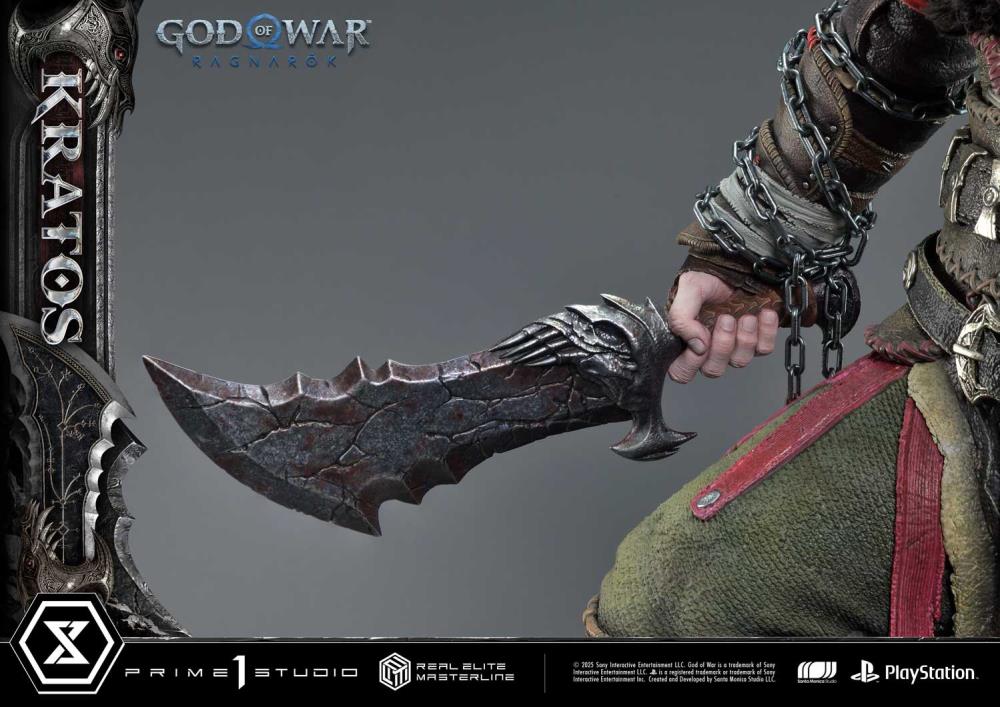 God of War: Ragnarok Real Elite Masterline Kratos 1/3 Scale Limited Edition Statue Gallery Image 22