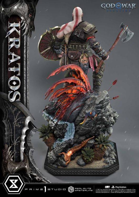 God of War: Ragnarok Real Elite Masterline Kratos 1/3 Scale Limited Edition Statue Gallery Image 6