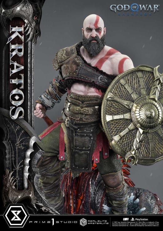 God of War: Ragnarok Real Elite Masterline Kratos 1/3 Scale Limited Edition Statue Gallery Image 15