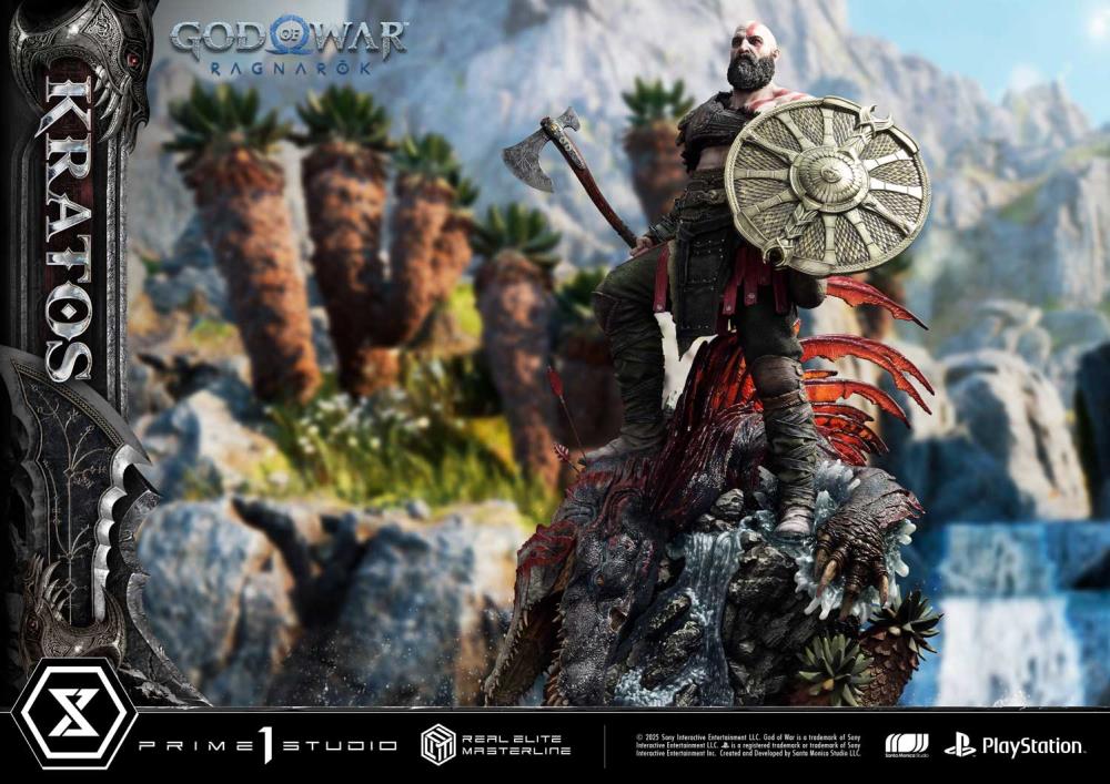 God of War: Ragnarok Real Elite Masterline Kratos 1/3 Scale Limited Edition Statue Gallery Image 34