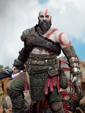 God of War: Ragnarok Real Elite Masterline Kratos 1/3 Scale Limited Edition Statue Gallery Image 2