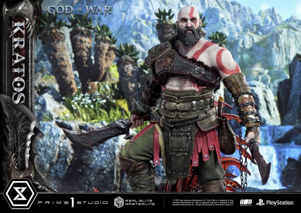God of War: Ragnarok Real Elite Masterline Kratos 1/3 Scale Limited Edition Statue Gallery Image 35