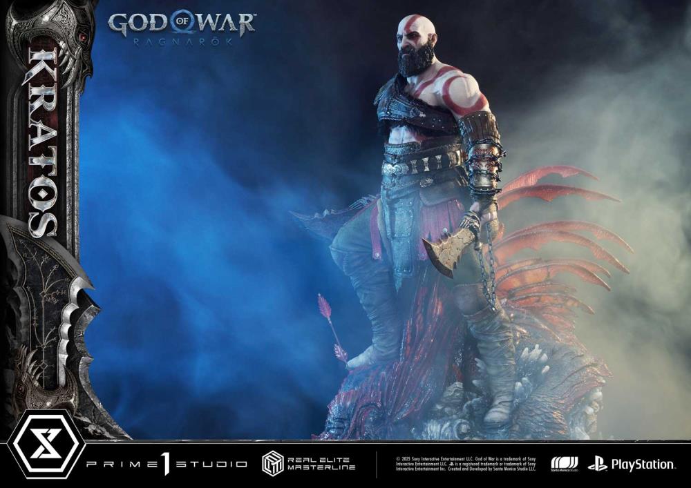 God of War: Ragnarok Real Elite Masterline Kratos 1/3 Scale Limited Edition Statue Gallery Image 52