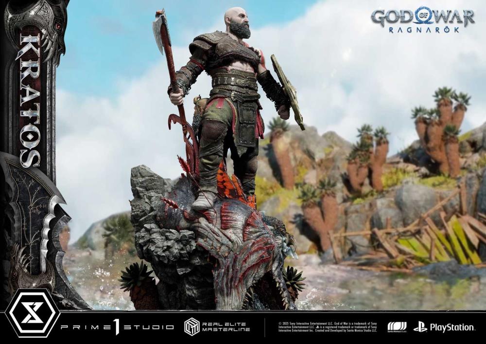 God of War: Ragnarok Real Elite Masterline Kratos 1/3 Scale Limited Edition Statue Gallery Image 42