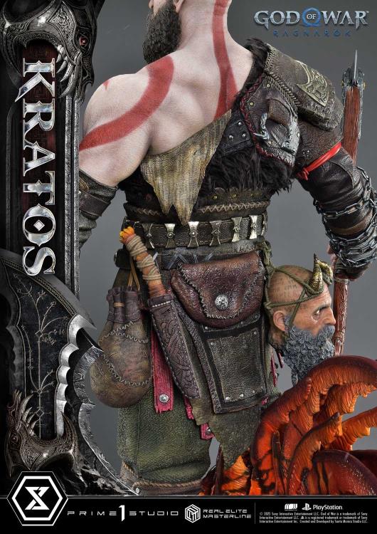 God of War: Ragnarok Real Elite Masterline Kratos 1/3 Scale Limited Edition Statue Gallery Image 18