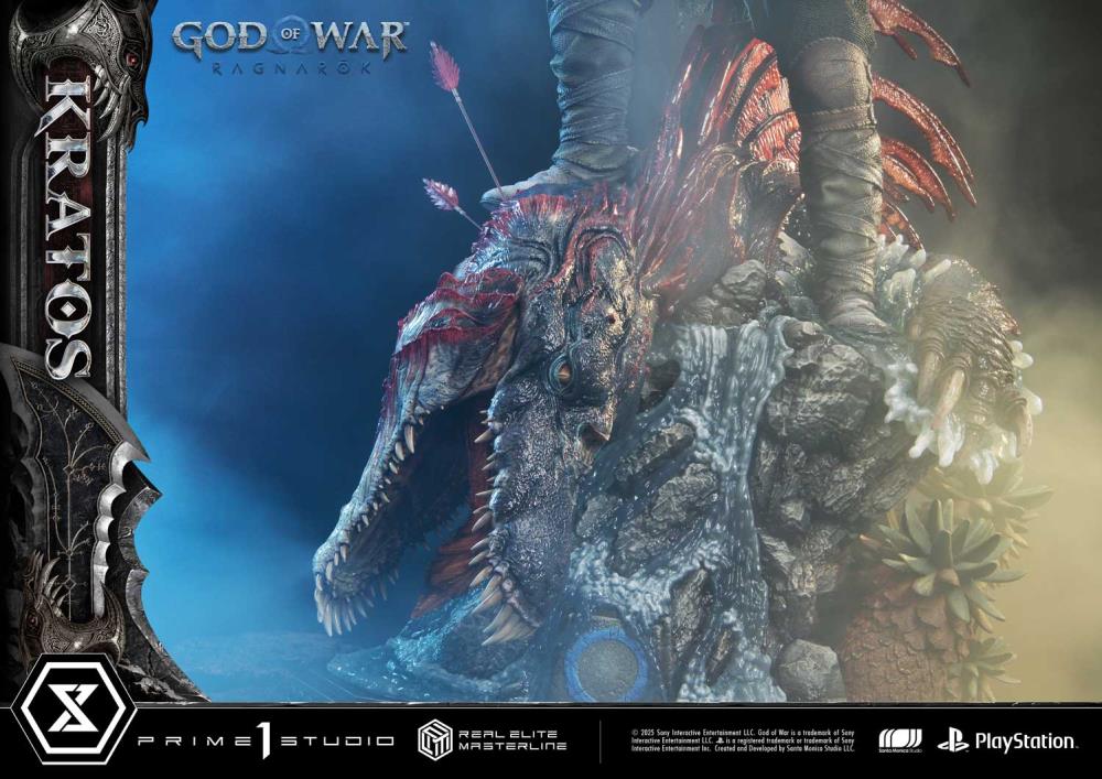 God of War: Ragnarok Real Elite Masterline Kratos 1/3 Scale Limited Edition Statue Gallery Image 51