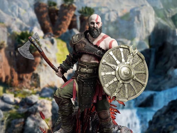 God of War: Ragnarok Real Elite Masterline Kratos 1/3 Scale Limited Edition Statue Gallery Image 1