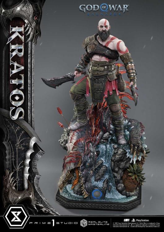 God of War: Ragnarok Real Elite Masterline Kratos (Ultimate Edition) 1/3 Scale Limited Edition Statue Gallery Image 16