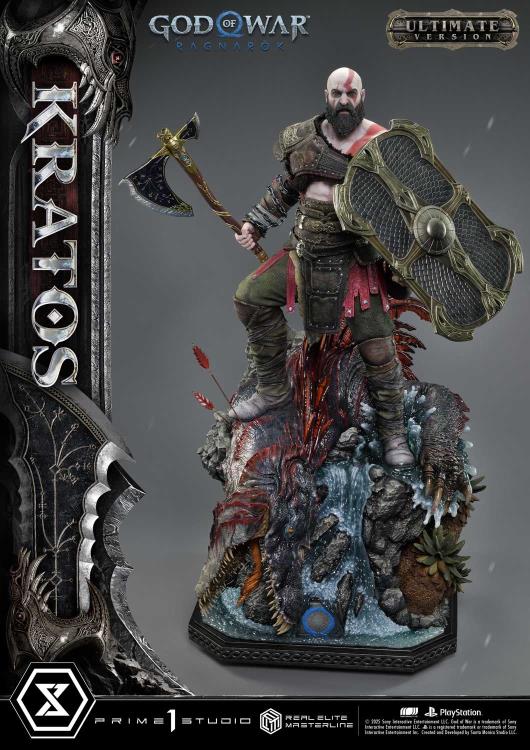 God of War: Ragnarok Real Elite Masterline Kratos (Ultimate Edition) 1/3 Scale Limited Edition Statue Gallery Image 4