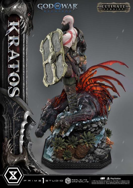 God of War: Ragnarok Real Elite Masterline Kratos (Ultimate Edition) 1/3 Scale Limited Edition Statue Gallery Image 7