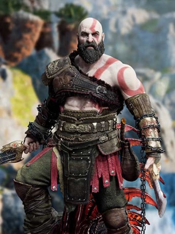 God of War: Ragnarok Real Elite Masterline Kratos (Ultimate Edition) 1/3 Scale Limited Edition Statue Gallery Image 2