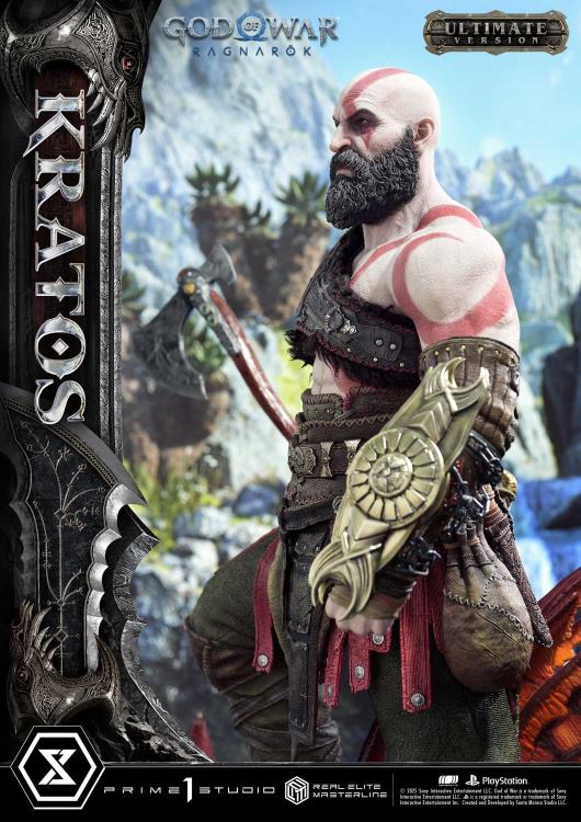 God of War: Ragnarok Real Elite Masterline Kratos (Ultimate Edition) 1/3 Scale Limited Edition Statue Gallery Image 65