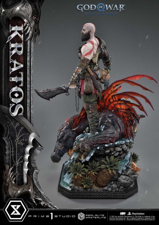 God of War: Ragnarok Real Elite Masterline Kratos (Ultimate Edition) 1/3 Scale Limited Edition Statue Gallery Image 19