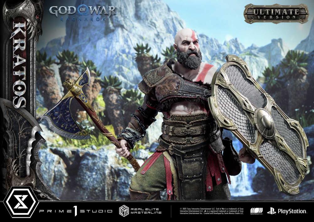 God of War: Ragnarok Real Elite Masterline Kratos (Ultimate Edition) 1/3 Scale Limited Edition Statue Gallery Image 67