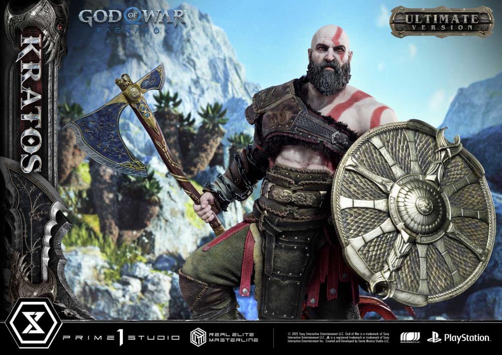 God of War: Ragnarok Real Elite Masterline Kratos (Ultimate Edition) 1/3 Scale Limited Edition Statue Gallery Image 69