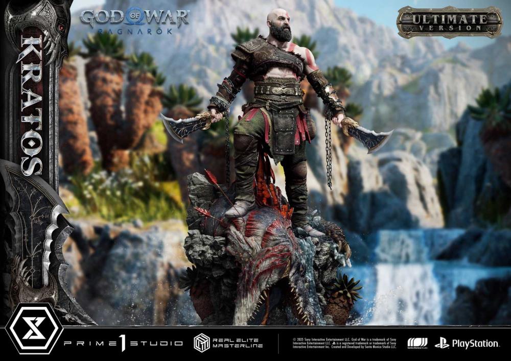 God of War: Ragnarok Real Elite Masterline Kratos (Ultimate Edition) 1/3 Scale Limited Edition Statue Gallery Image 58
