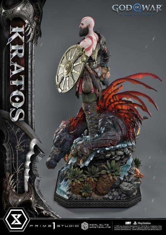 God of War: Ragnarok Real Elite Masterline Kratos (Ultimate Edition) 1/3 Scale Limited Edition Statue Gallery Image 14