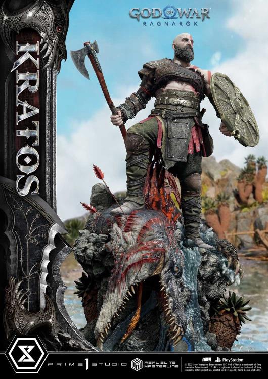 God of War: Ragnarok Real Elite Masterline Kratos (Ultimate Edition) 1/3 Scale Limited Edition Statue Gallery Image 76
