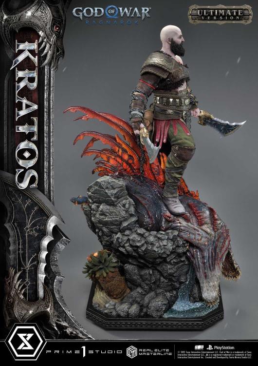 God of War: Ragnarok Real Elite Masterline Kratos (Ultimate Edition) 1/3 Scale Limited Edition Statue Gallery Image 8