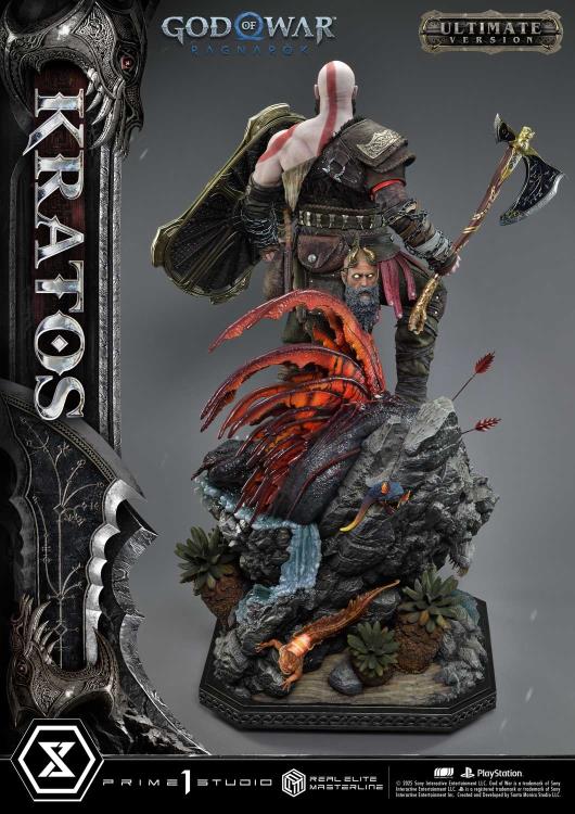 God of War: Ragnarok Real Elite Masterline Kratos (Ultimate Edition) 1/3 Scale Limited Edition Statue Gallery Image 6