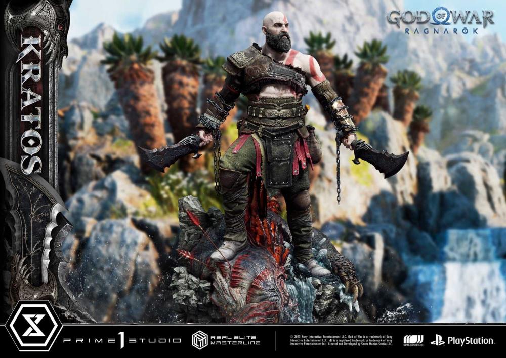 God of War: Ragnarok Real Elite Masterline Kratos (Ultimate Edition) 1/3 Scale Limited Edition Statue Gallery Image 66