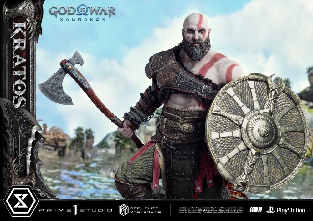 God of War: Ragnarok Real Elite Masterline Kratos (Ultimate Edition) 1/3 Scale Limited Edition Statue Gallery Image 81