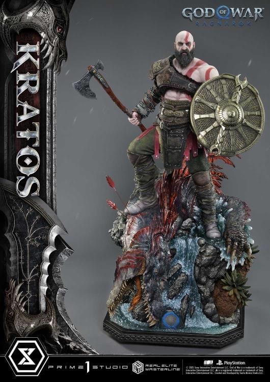 God of War: Ragnarok Real Elite Masterline Kratos (Ultimate Edition) 1/3 Scale Limited Edition Statue Gallery Image 11