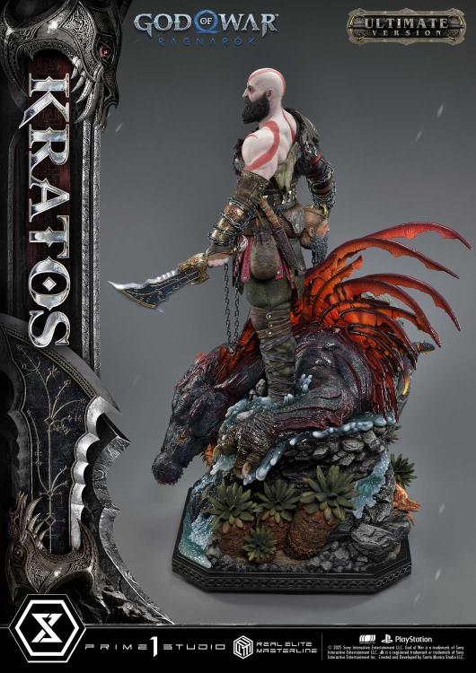 God of War: Ragnarok Real Elite Masterline Kratos (Ultimate Edition) 1/3 Scale Limited Edition Statue Gallery Image 10