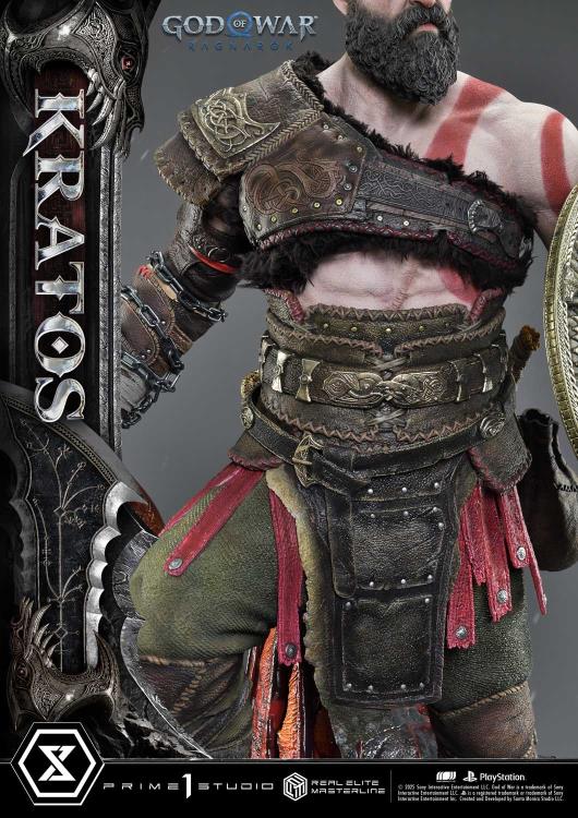 God of War: Ragnarok Real Elite Masterline Kratos (Ultimate Edition) 1/3 Scale Limited Edition Statue Gallery Image 36