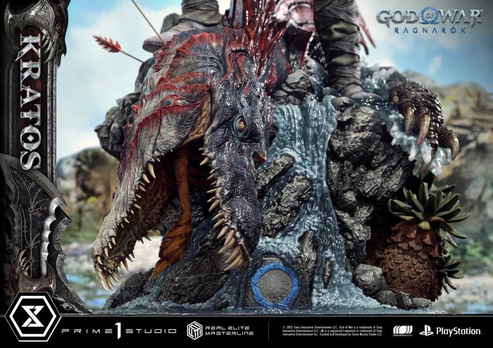 God of War: Ragnarok Real Elite Masterline Kratos (Ultimate Edition) 1/3 Scale Limited Edition Statue Gallery Image 86