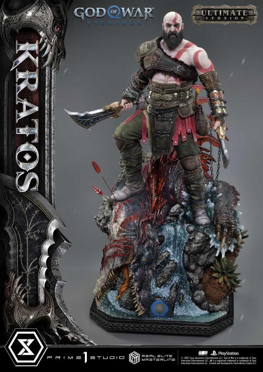 God of War: Ragnarok Real Elite Masterline Kratos (Ultimate Edition) 1/3 Scale Limited Edition Statue Gallery Image 15