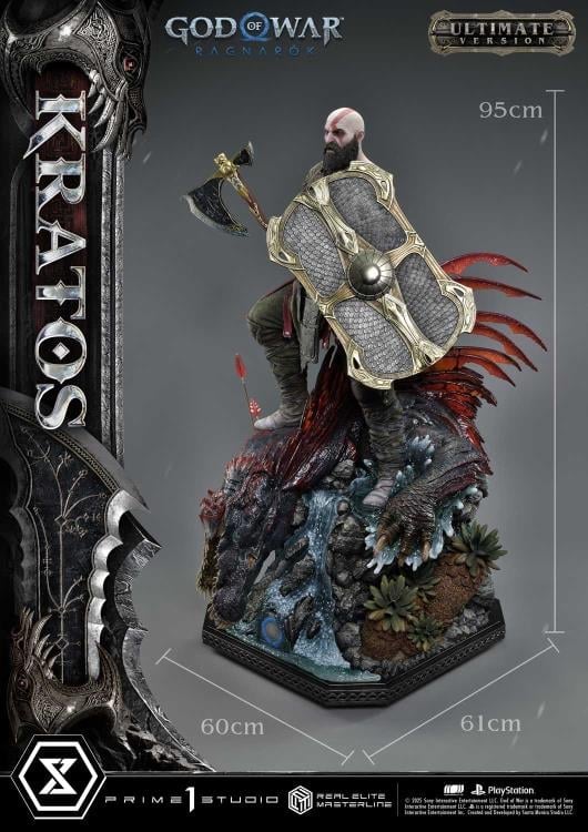 God of War: Ragnarok Real Elite Masterline Kratos (Ultimate Edition) 1/3 Scale Limited Edition Statue Gallery Image 23