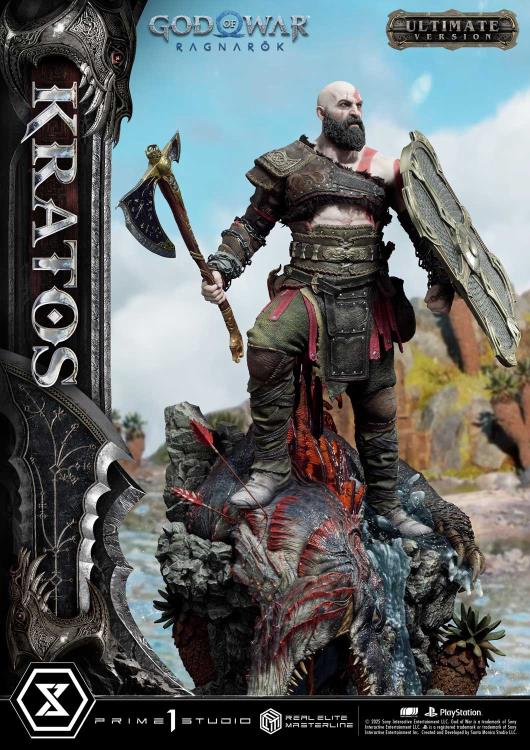 God of War: Ragnarok Real Elite Masterline Kratos (Ultimate Edition) 1/3 Scale Limited Edition Statue Gallery Image 71