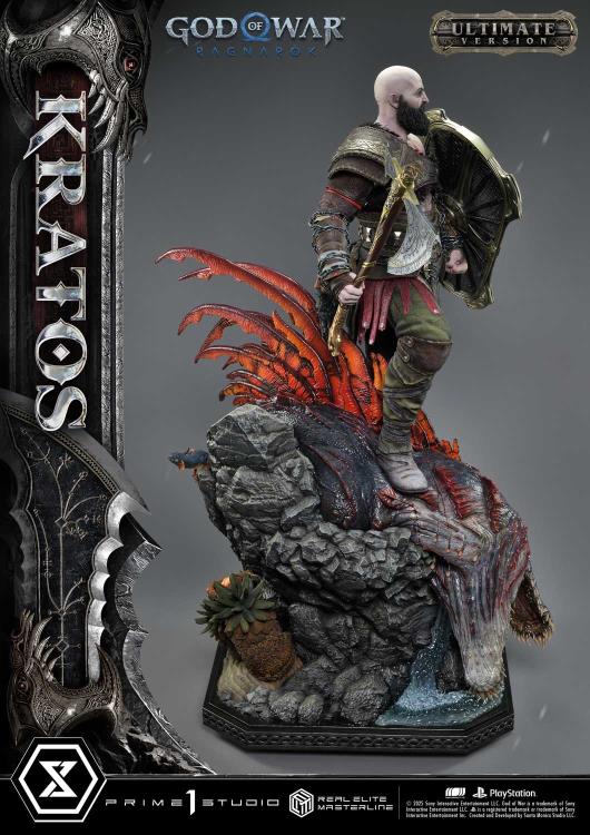 God of War: Ragnarok Real Elite Masterline Kratos (Ultimate Edition) 1/3 Scale Limited Edition Statue Gallery Image 5