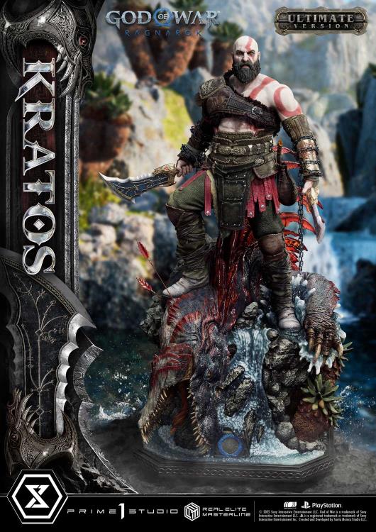 God of War: Ragnarok Real Elite Masterline Kratos (Ultimate Edition) 1/3 Scale Limited Edition Statue Gallery Image 56