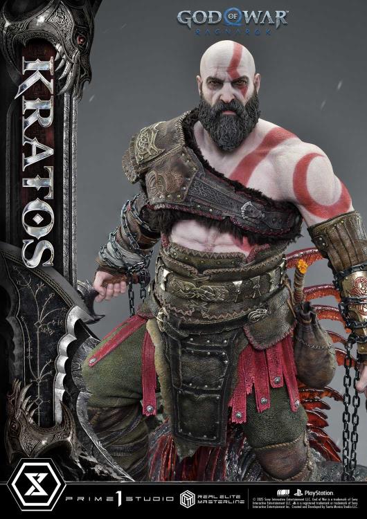 God of War: Ragnarok Real Elite Masterline Kratos (Ultimate Edition) 1/3 Scale Limited Edition Statue Gallery Image 34