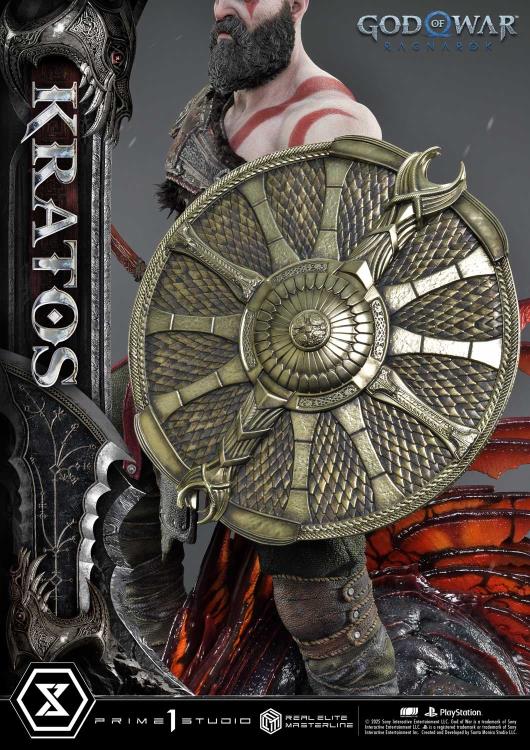 God of War: Ragnarok Real Elite Masterline Kratos (Ultimate Edition) 1/3 Scale Limited Edition Statue Gallery Image 41