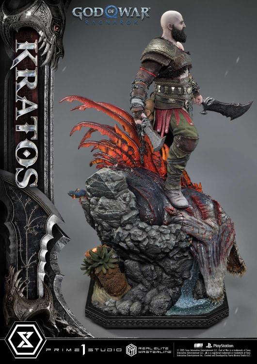 God of War: Ragnarok Real Elite Masterline Kratos (Ultimate Edition) 1/3 Scale Limited Edition Statue Gallery Image 17