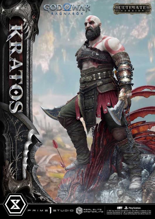 God of War: Ragnarok Real Elite Masterline Kratos (Ultimate Edition) 1/3 Scale Limited Edition Statue Gallery Image 83