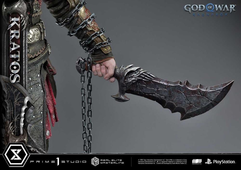 God of War: Ragnarok Real Elite Masterline Kratos (Ultimate Edition) 1/3 Scale Limited Edition Statue Gallery Image 45