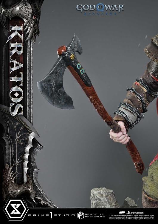 God of War: Ragnarok Real Elite Masterline Kratos (Ultimate Edition) 1/3 Scale Limited Edition Statue Gallery Image 47