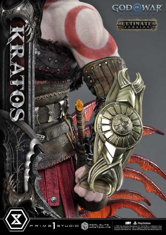 God of War: Ragnarok Real Elite Masterline Kratos (Ultimate Edition) 1/3 Scale Limited Edition Statue Gallery Image 39