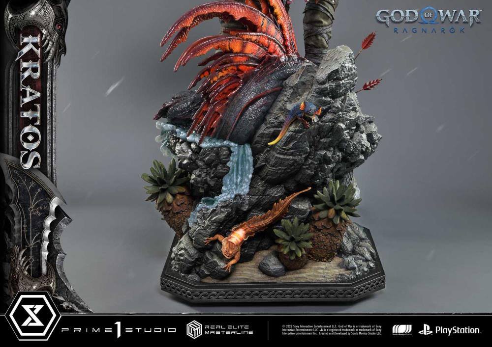 God of War: Ragnarok Real Elite Masterline Kratos (Ultimate Edition) 1/3 Scale Limited Edition Statue Gallery Image 55